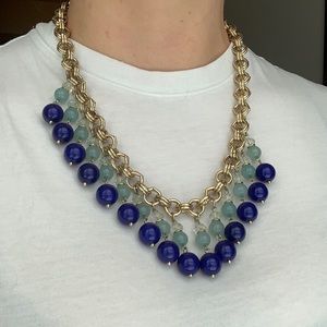ANN TAYLOR adjustable beaded necklace